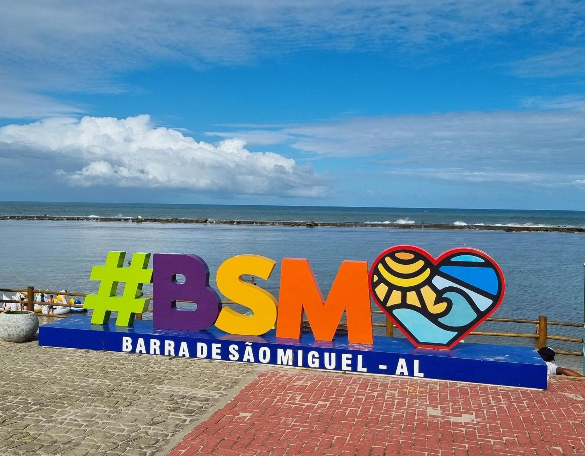 Areias Do Mar ! 3 Quartos Com Varanda A212 Barra de Sao Miguel Exterior photo